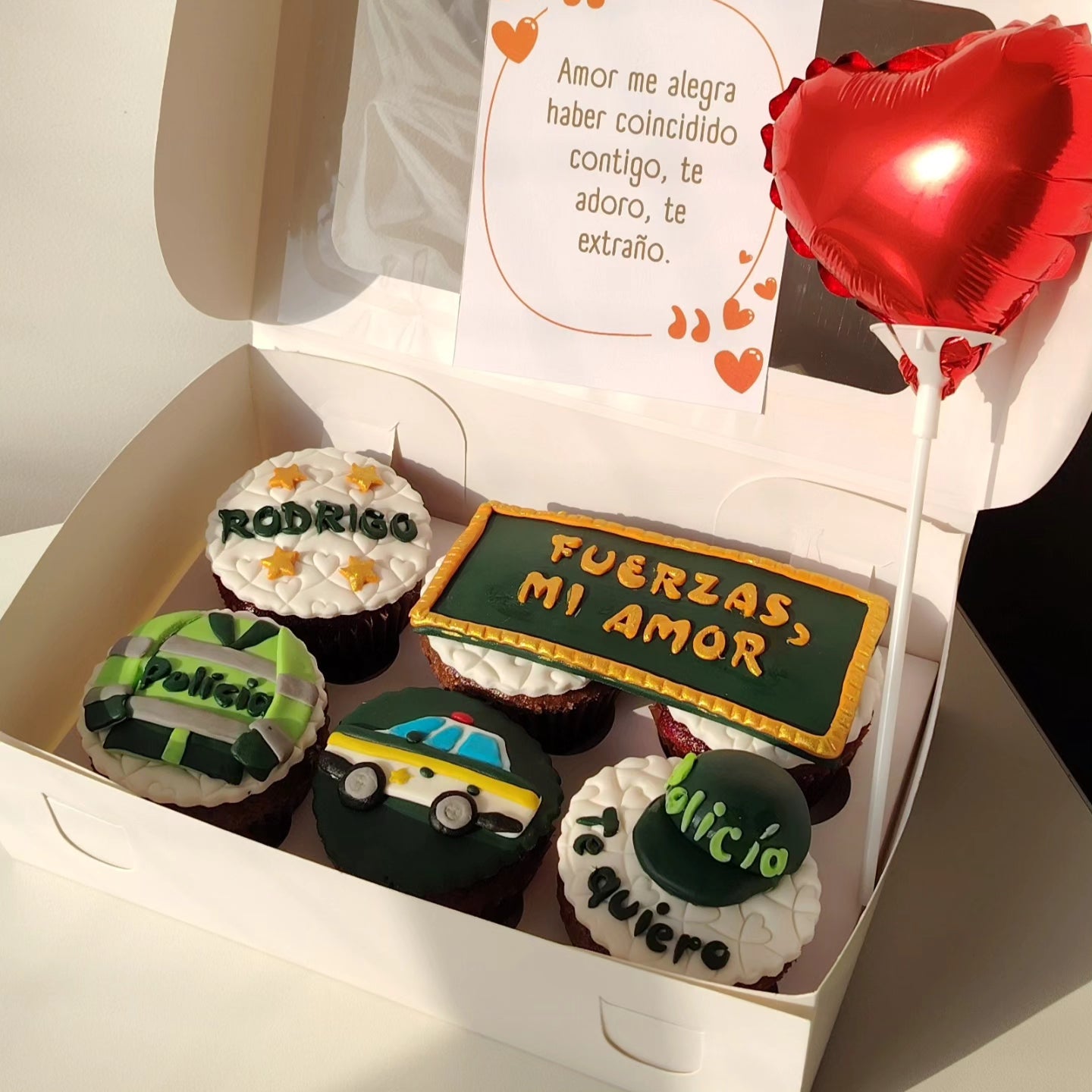 Cupcakes - Policía