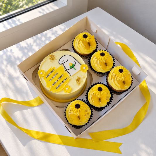 Bento Box Flores amarillas